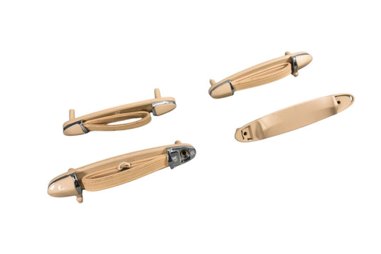 03-12 Maserati Quattroporte Front Rear Overhead Grab Handle Set of 4 Oem