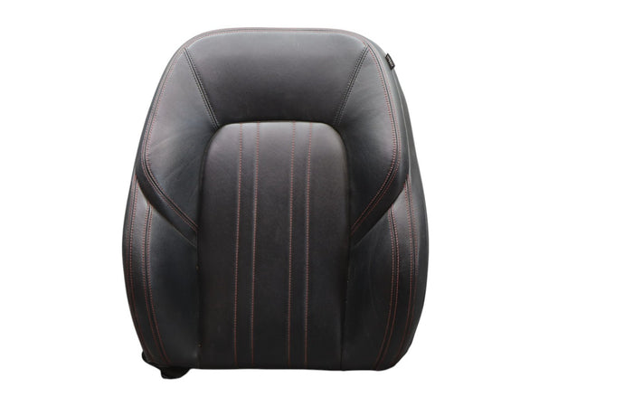 14-17 Maserati Ghibli Front Left Driver Side Upper Seat Cushion Cover Black Oem