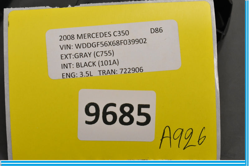 Load image into Gallery viewer, 08-14 Mercedes C300 C350 W204 Right Passenger Side Seat Plastic Cover Trim Oem
