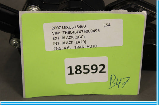 07-12 Lexus LS460 Acceleration Throttle Gas Pedal Accelerator Sensor Oem