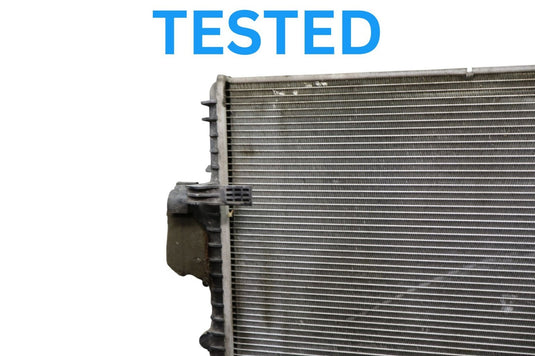 10-13 Jaguar XJL XJ 3.0L Front Engine Cooling Radiator Assembly 9X238005AC Oem