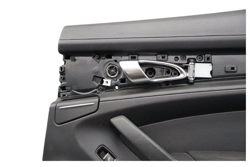 Load image into Gallery viewer, 10-16 Porsche Panamera Rear Right Side Interior Door Trim Panel Cover Black Oem
