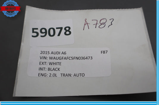 12-18 Audi A6 Quattro Fog Light Headlight Head Light Lamp Control Switch Oem