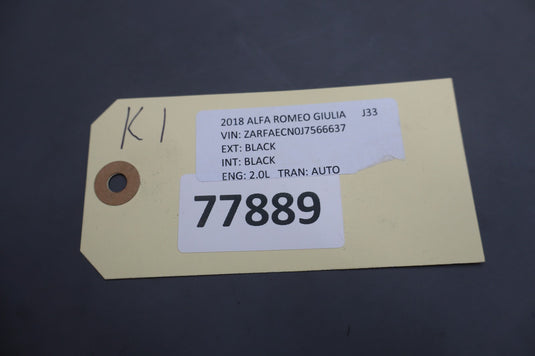 17-20 Alfa Romeo Giulia Left Driver Side Dash Cubby Coin Storage Compartment Oem