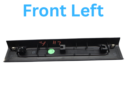 17-22 Alfa Romeo Giulia Front Left Door Sill Kick Plate Trim Cover 156107575 Oem