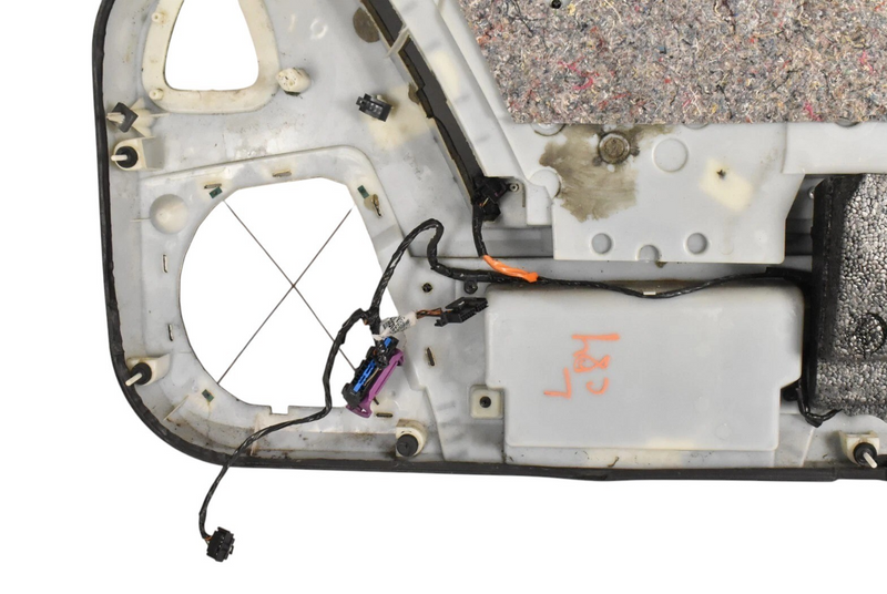 Load image into Gallery viewer, 04-08 Cadillac XLR Left Driver Side Interior Door Panel Cover Trim Black Oem
