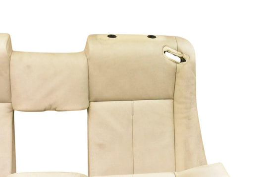 04-10 BMW 650i E63 Rear Seat Top Upper Seat Cushion Backrest Tan 52207039807 Oem