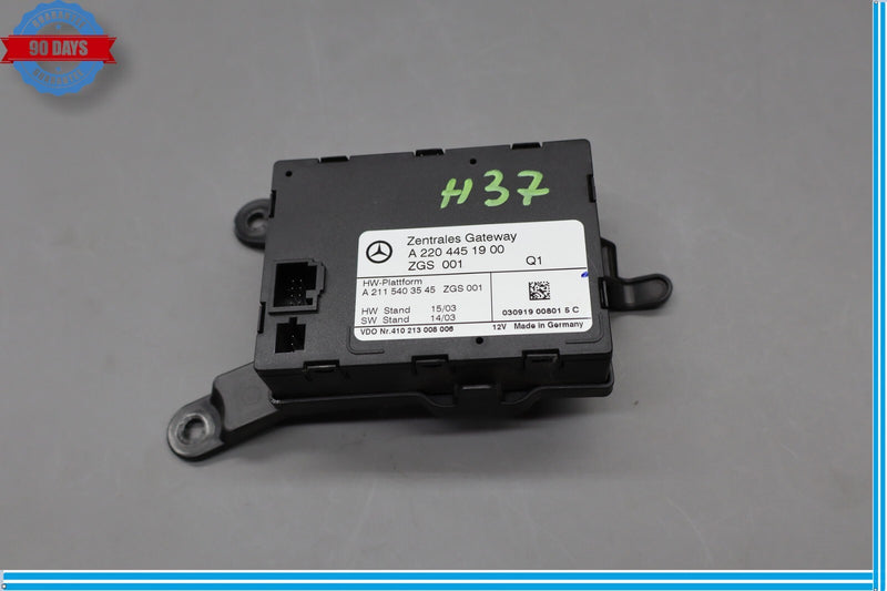 Load image into Gallery viewer, 03-11 Mercedes R230 SL500 CLK500 Central Gateway Control Module 2115403545 Oem
