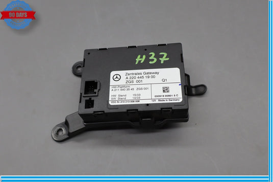 03-11 Mercedes R230 SL500 CLK500 Central Gateway Control Module 2115403545 Oem