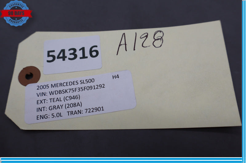 Load image into Gallery viewer, 03-08 Mercedes R230 SL500 Carpet Fuse Box Trim Cover Panel Bezel E038181211 Oem
