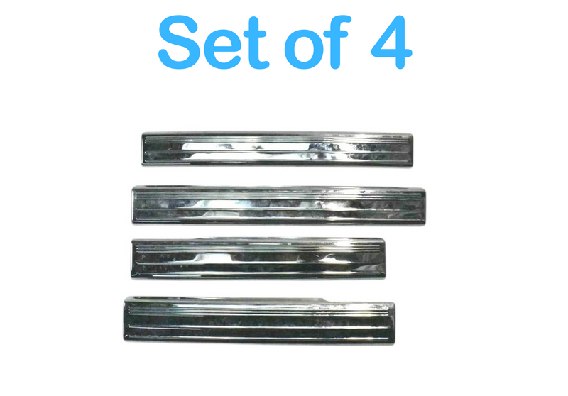 Load image into Gallery viewer, 00-06 Mercedes W220 S430 S600 S500 Door Step Sill Scuff Plate Set of 4 Oem
