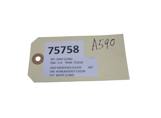 98-03 Mercedes W208 CLK320 Front Left Side Fuse Box Relay Junction Oem