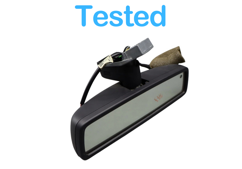 Load image into Gallery viewer, 06-13 Bentley Continental Flying Spur Interior Center Rear View Mirror Black OEM
