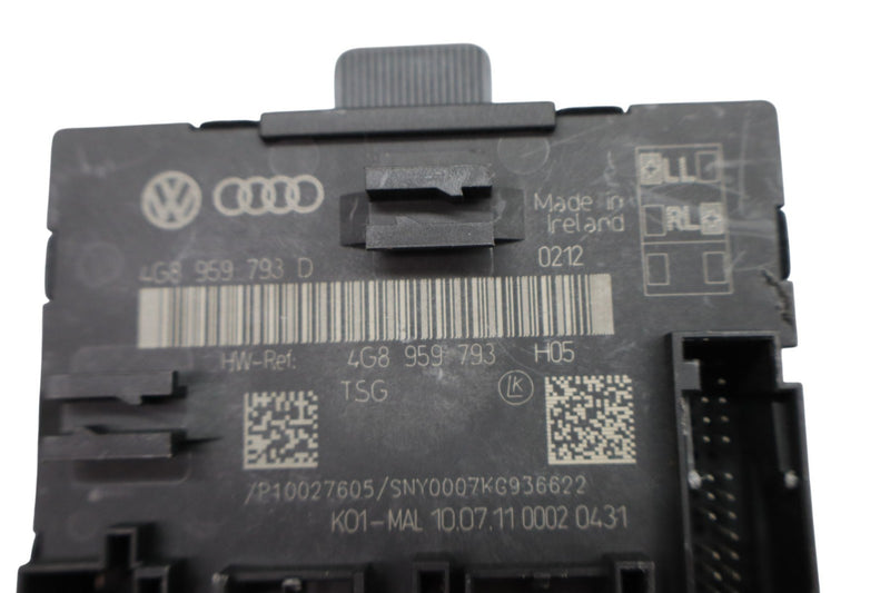Load image into Gallery viewer, 12-18 Audi A7 A6 Quattro Front Left Side Door Control Module Unit 4G8959793H Oem
