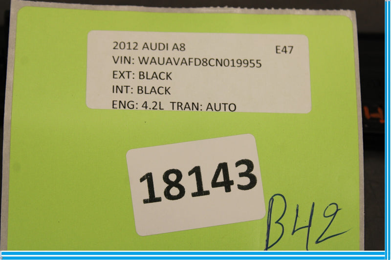 Load image into Gallery viewer, 11-18 Audi A8 Quattro Rear Left Driver Side Door Panel Trim Wood Cover Oem
