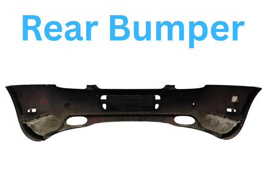 03-10 Bentley Continental Rear Bumper Cover Assembly 3W8807417G Oem