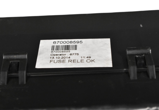 14-17 Maserati Ghibli Engine Bay Fuse Power Block Junction Box 670008595 Oem