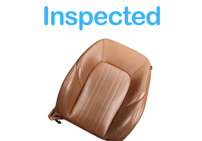 Load image into Gallery viewer, 14-17 Maserati Ghibli Front Left Driver Side Top Upper Seat Cushion Cover Oem
