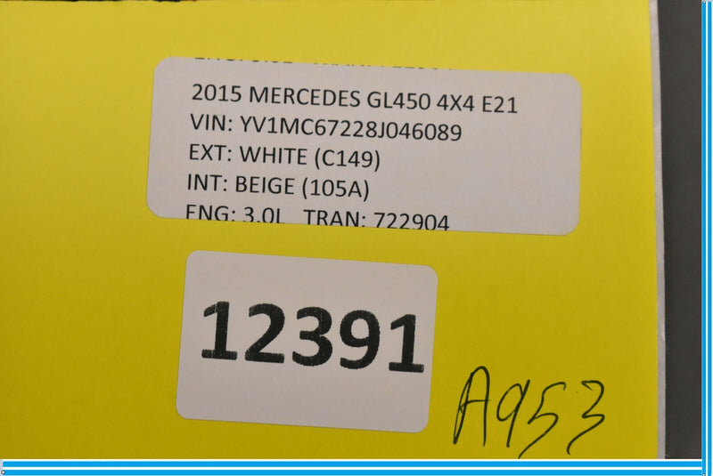 Load image into Gallery viewer, 13-16 Mercedes GL450 X166 Rear Right Passenger Side Door Control Module ECU Oem
