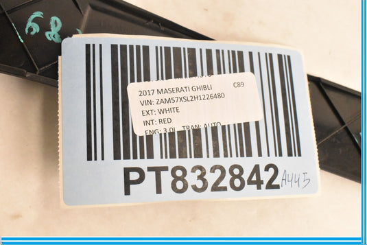 2014-2019 MASERATI GHIBLI SQ4 FRONT DASH LEFT DRIVER SIDE COVER TRIM PANEL OEM