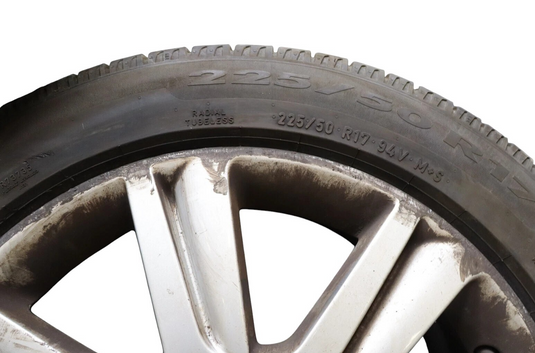 09-15 Audi A4 Quattro S4 Alloy Wheel Rim W/Tire Set of 4 8K0601025B Oem
