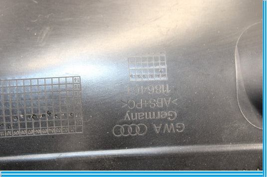 11-18 Audi A8 Rear Seat Armrest Upper Opening Panel Trim Oem