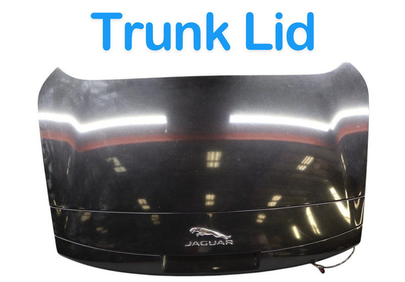 Load image into Gallery viewer, 14-24 Jaguar X152 F-Type Convertible Rear Deck Trunk Lid Shell W/ Spoiler Oem
