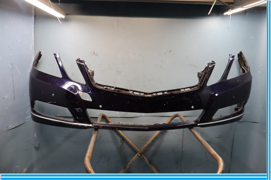 10-13 Mercedes W212 E350 E550 Front Bumper Cover Assembly Blue Oem