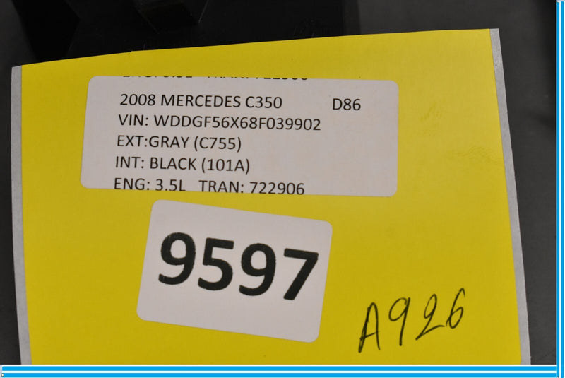 Load image into Gallery viewer, 08-11 Mercedes W204 C300 C350  Front Left Side Seat Trim Panel Cover Oem
