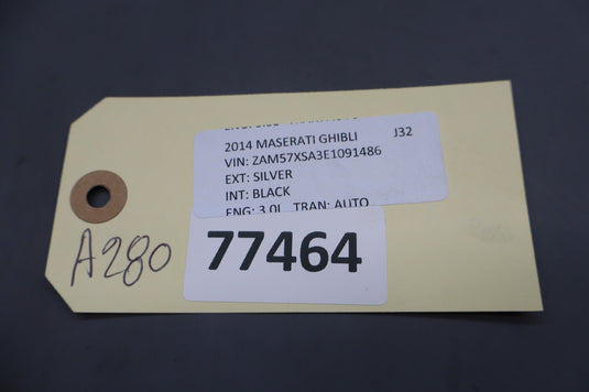14-22 Maserati Ghibli Rear Left Driver Side Door Audio Sound Speaker Oem