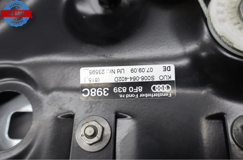 Load image into Gallery viewer, 10-17 Audi A5 A5 Quattro S5 Rear Right Side Quarter Window Regulator Motor Oem
