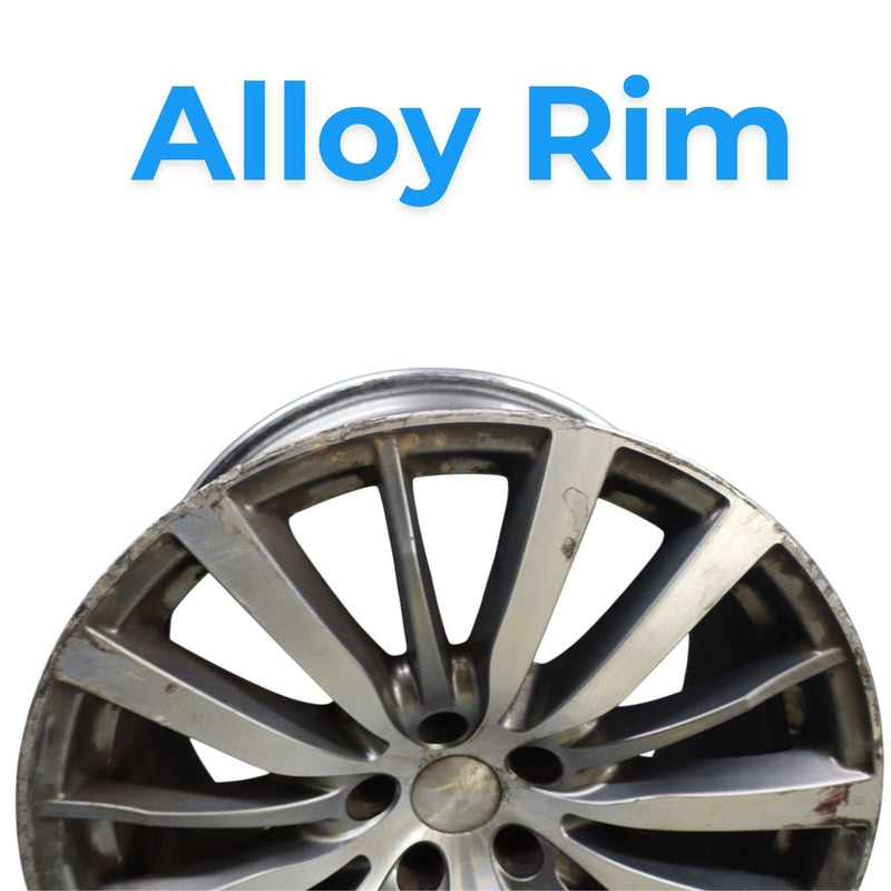 Load image into Gallery viewer, 14-21 Maserati Ghibli 19" 15 Spoke Rear Alloy Wheel Rim 10Jx19H2 70016856 Oem
