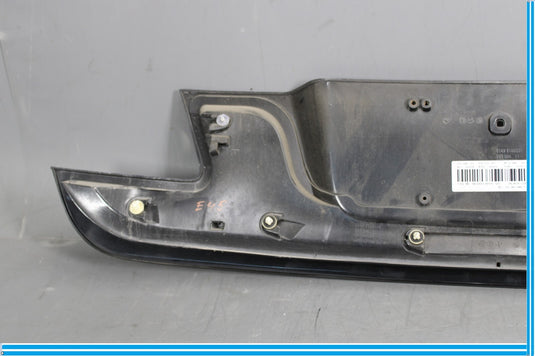 09-15 BMW 750Li 750i F01 F02 Rear Trunk Lid Hatch License Plate Molding Trim Oem