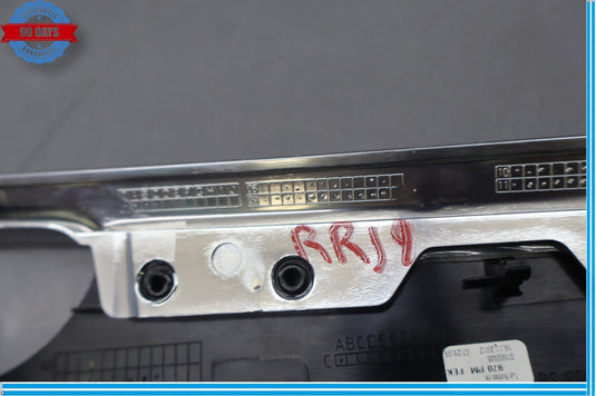 10-16 Porsche Panamera Rear Right Passenger Interior Door Trim Strip Oem