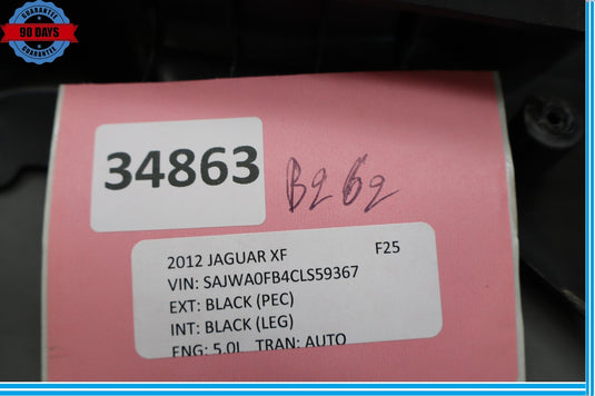 09-15 Jaguar XF XFR Front Left Driver Side Seat Mechanism Cover Trim Oem