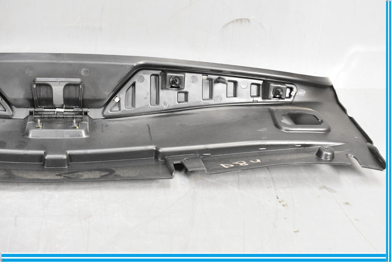 Load image into Gallery viewer, 14-20 Maserati Quattroporte Rear Trunk Sill Scuff Plate Black 670013681 Oem
