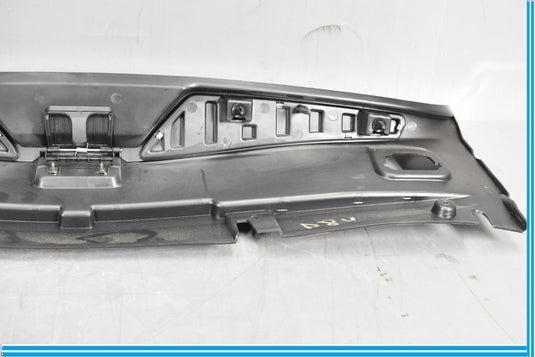 14-20 Maserati Quattroporte Rear Trunk Sill Scuff Plate Black 670013681 Oem