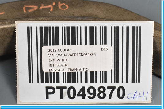 11-18 Audi A8 Quattro Front Left Driver Lower Control Arm Oem