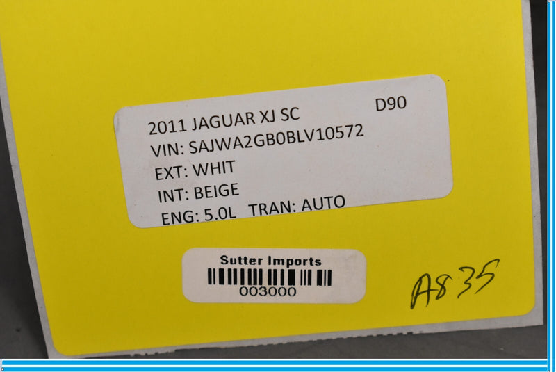 Load image into Gallery viewer, 10-15 Jaguar XJ XJL X351 Front Right Passenger Dashboard End Cap Cover Trim Oem
