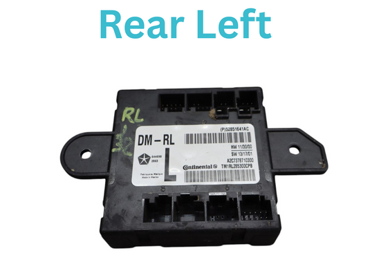 14-17 Maserati Ghibli M157 Rear Left Driver Side Door Control Module ECU Oem
