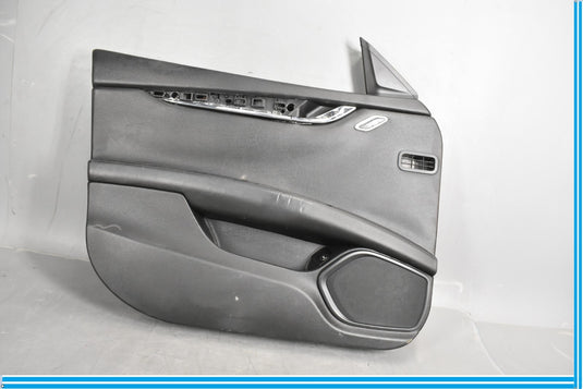 14-17 Maserati Quattroporte Front Left Driver Side Interior Door Panel Oem