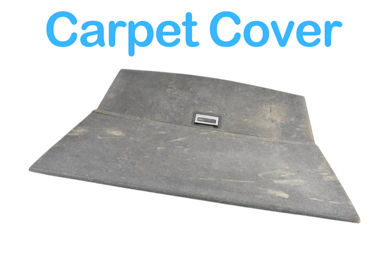 03-13 Maserati Quattroporte Rear Trunk Floor Carpet Cover Panel 80061606 OEM