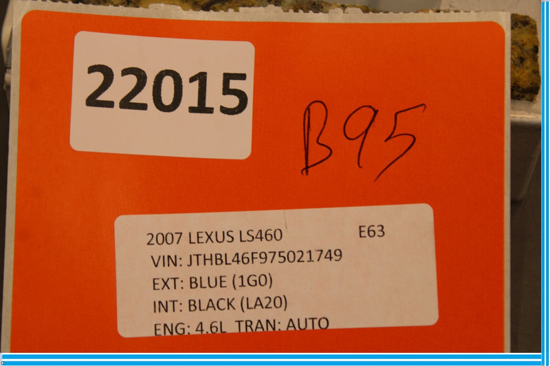 Load image into Gallery viewer, 07-09 Lexus LS460 Rear Right Passenger Side Seat Climate Control Module Unit Oem
