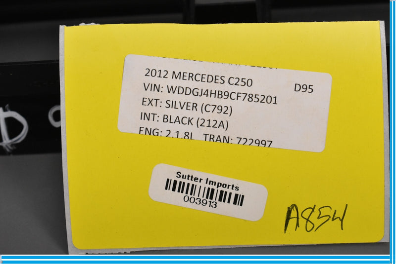 Load image into Gallery viewer, 12-14 Mercedes W204 C250 Center Heater Vents Backing Trim Oem
