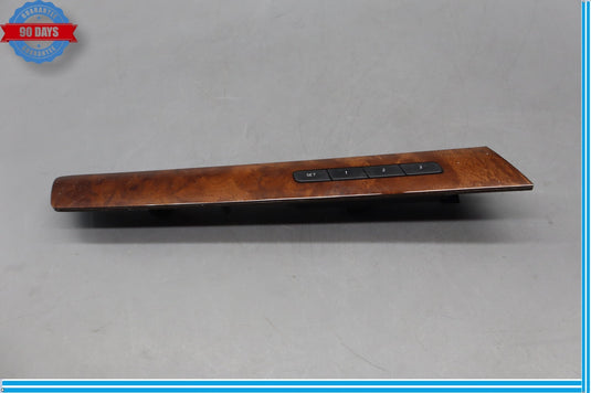11-17 Volkswagen Touareg Front Left Driver Side Door Trim Panel Wood Oem