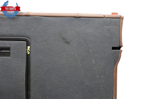 13-18 Audi A6 Rear Right Passenger Seat Top Upper Cushion  W/Armrest Brown Oem