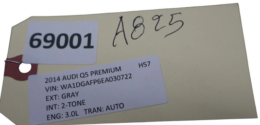 09-17 Audi SQ5 Q5 Rear Trunk Lid Tailgate Lock Latch Actuator 8R0827505 Oem