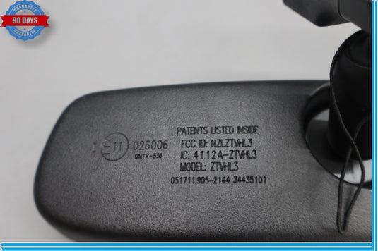 11-13 Hyundai Equus SIG Front Interior Rear View Mirror Assembly Black Oem