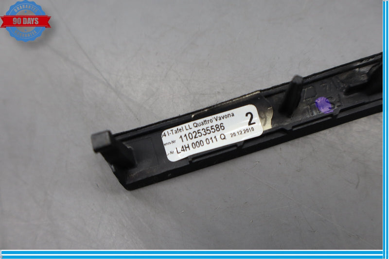 Load image into Gallery viewer, 11-18 Audi A8 A8L Quattro Left Driver Dashboard Dash Wood Panel Trim Cover Oem
