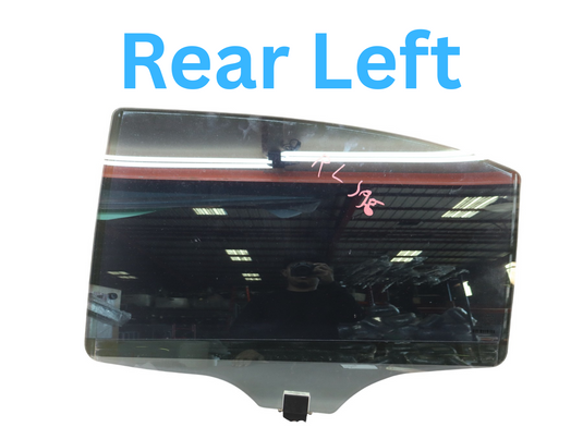 07–13 Mercedes S550 CL550 Rear Left Driver Side Door Window Glass Oem